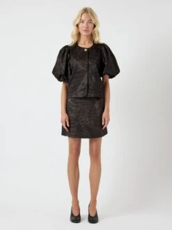 YASVIBE HMW MINIROK -YAS Kleding Winkel 26039200 Black 005