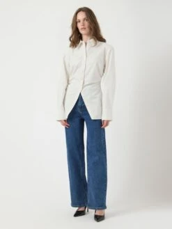 YASAREKA OVERHEMD -YAS Kleding Winkel 26039212 StarWhite 005