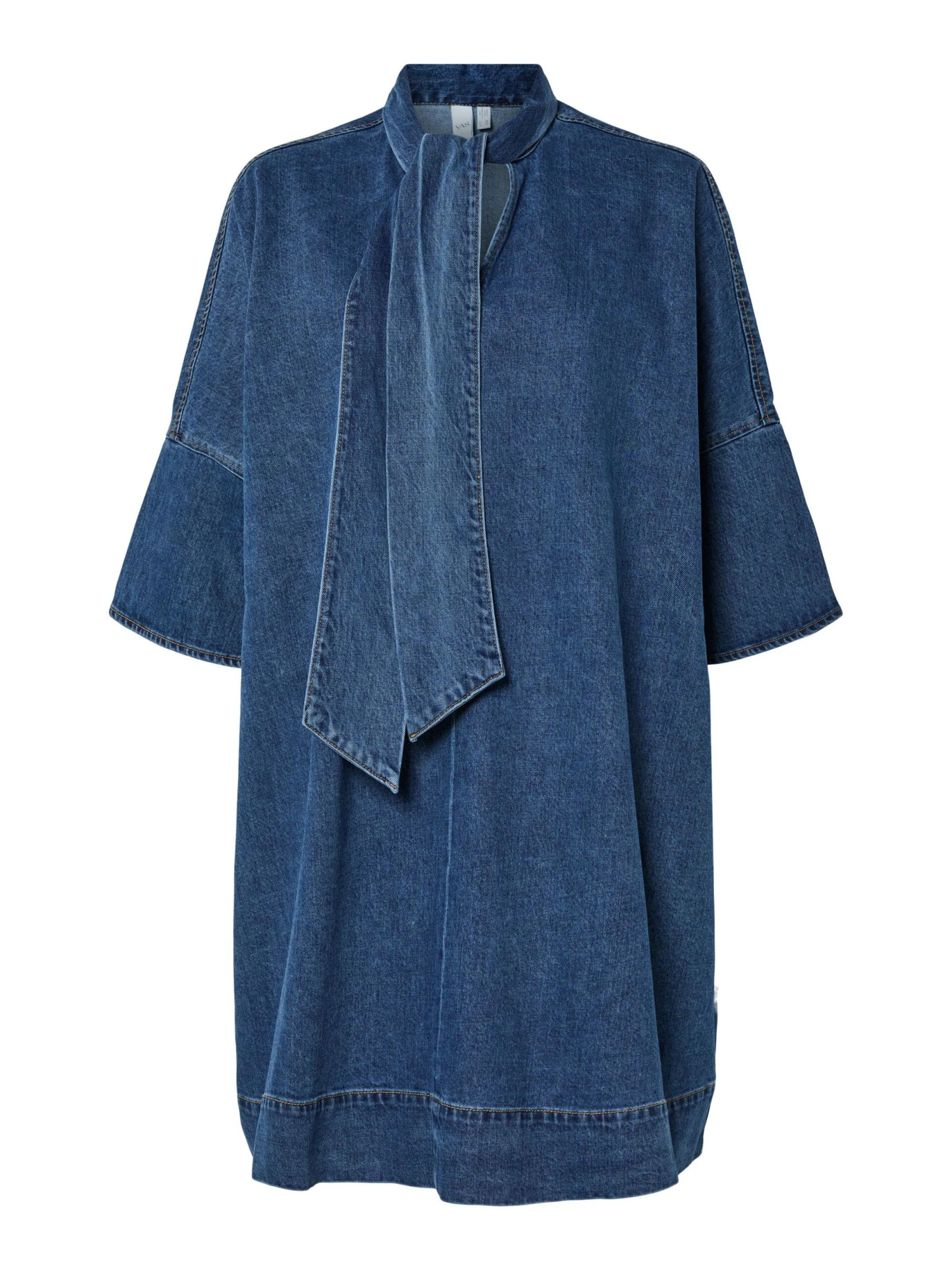 YASLIRA 3/4 DENIM JURK 7 YASLIRA 3/4 DENIM JURK - Afbeelding 5