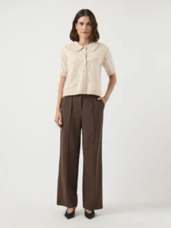 YASMERILLA GEBREID VEST 11 YASMERILLA GEBREID VEST -YAS Kleding Winkel 26039255 Birch 005