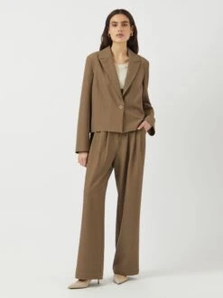 YASDAKOTA CROPPED BLAZER -YAS Kleding Winkel 26039330 LeadGray 005