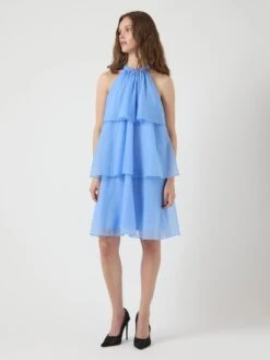 YASELOISE HALTER JURK -YAS Kleding Winkel 26039370 VistaBlue 005