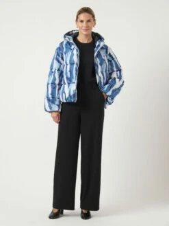 YASMYRANO GEWATTEERDE JAS -YAS Kleding Winkel 26039372 VistaBlue 1236562 005