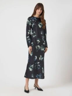 YASPELLA MAXI-JURK -YAS Kleding Winkel 26039412 Black 1237347 005