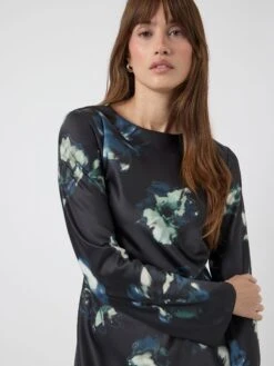 YASPELLA MAXI-JURK -YAS Kleding Winkel 26039412 Black 1237347 006