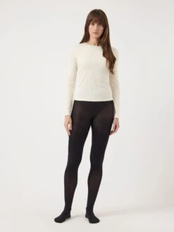 YASNOMA 90 DENIER PANTY -YAS Kleding Winkel 26039482 Black 005