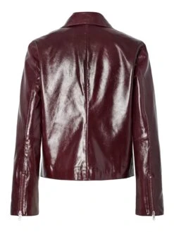 YASBORDEA LEREN JAS -YAS Kleding Winkel 26039506 PortRoyale 002