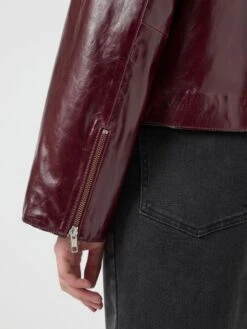 YASBORDEA LEREN JAS -YAS Kleding Winkel 26039506 PortRoyale 007