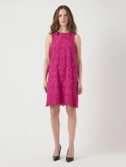YASHOLI KORTE JURK -YAS Kleding Winkel 26039540 FestivalFuchsia 005