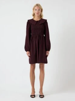 YASCHEMMA GESMOKT MIDI-JURK