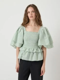 YASSEFERA 2/4 GESMOKTE TOP