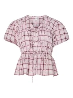 YASLETERA STRIK TOP -YAS Kleding Winkel 26039613 RomanceRose 1241135 001