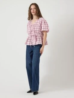 YASLETERA STRIK TOP -YAS Kleding Winkel 26039613 RomanceRose 1241135 005