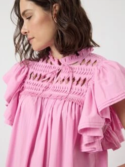 YASLUERA MIDI-JURK -YAS Kleding Winkel 26039688 Bonbon 006