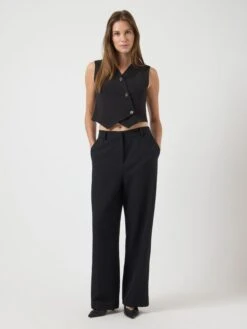 YASHANIA TAILORED GILET -YAS Kleding Winkel 26039772 Black 005