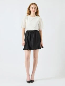 YASBOBBIE HW BUBBLE MINIROK -YAS Kleding Winkel 26039855 Black 005