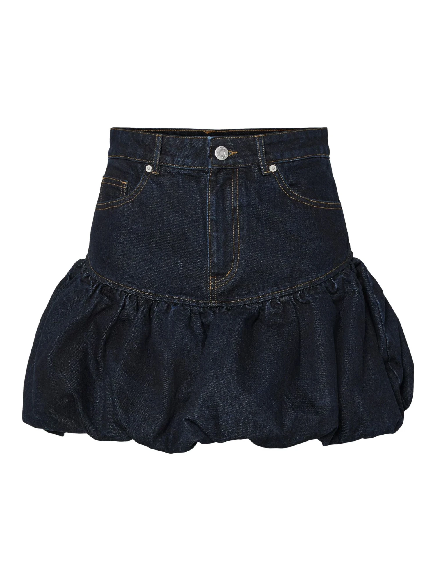 YASBROOKE DENIM BUBBEL MINIROK 7 YASBROOKE DENIM BUBBEL MINIROK - Afbeelding 5