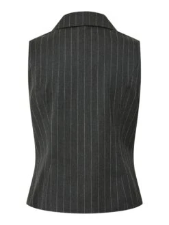 YASNAOMI MOUWLOZE TOP -YAS Kleding Winkel 26039974 DarkGreyMelange 1252014 002