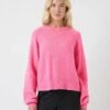 YASJOHI WOL GEBREIDE TRUI -YAS Kleding Winkel 26040003 BegoniaPink 003