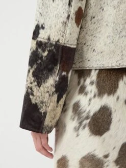 YASCAROLINE KOE LEREN JAS -YAS Kleding Winkel 26040067 ChocolateBrown 1254955 007