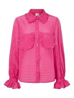 YASFELINE OVERHEMD -YAS Kleding Winkel 26040241 RoseViolet 001